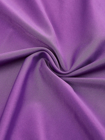 One Shoulder Ruched Split Thigh Formal Bridesmaid Dress