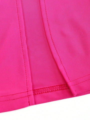 One Shoulder Ruched Split Thigh Formal Bridesmaid Dress