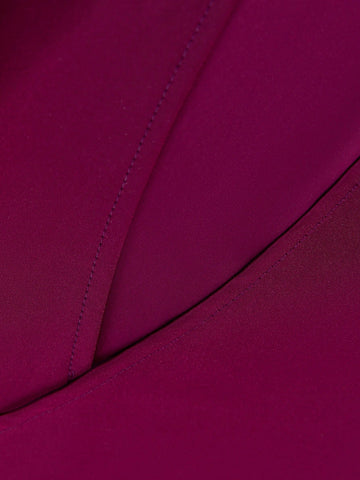 One Shoulder Ruched Wrap Hem Formal Bridesmaid Dress