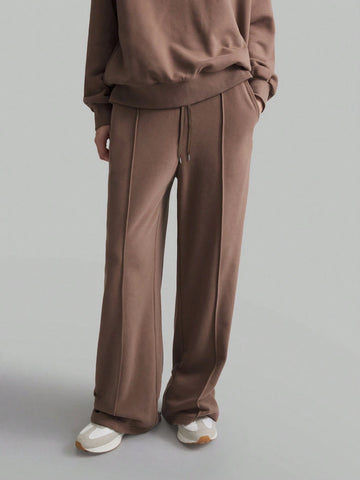 Ontre 2pcs Women Hoodie Sweatshirt And Pants Casual Suit, School Outfit, Autumn/Winter