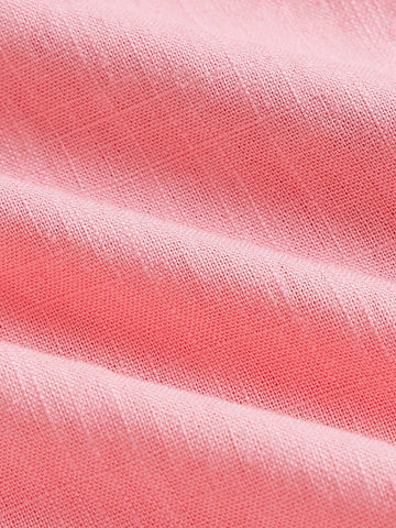 Ontre Loose Casual Ruffled Trim Young Girl Dress