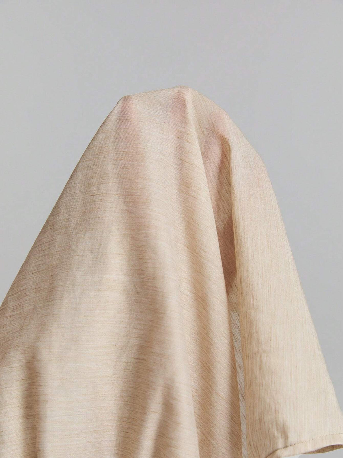 Ontre Solid Button Front Batwing Sleeve Blouse