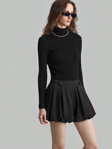 Ontre Women Bud Shaped Casual Shorts