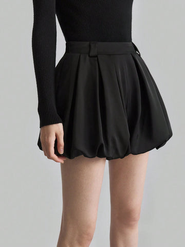 Ontre Women Bud Shaped Casual Shorts
