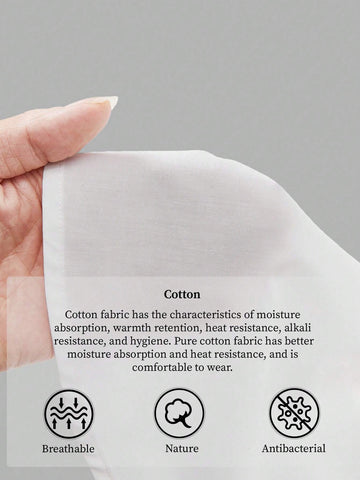 Women's Solid Color Round Neck Drop Shoulder Short Sleeve Drawstring Waist Casual T-Shirt, White