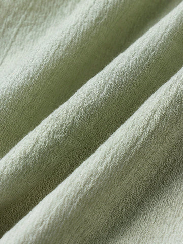 Young Girl Loose Casual Round Neck Short Sleeve Dress