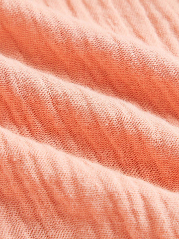 Young Girl Loose Casual Ruffle Collar Dress