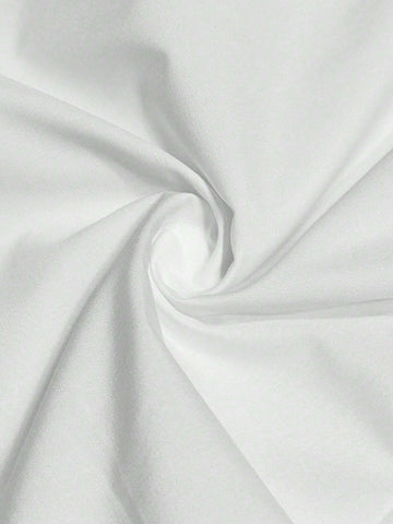 Oxana Women'S White Cotton Peplum Blouse With Balloon Sleeves And Front Bow Closure