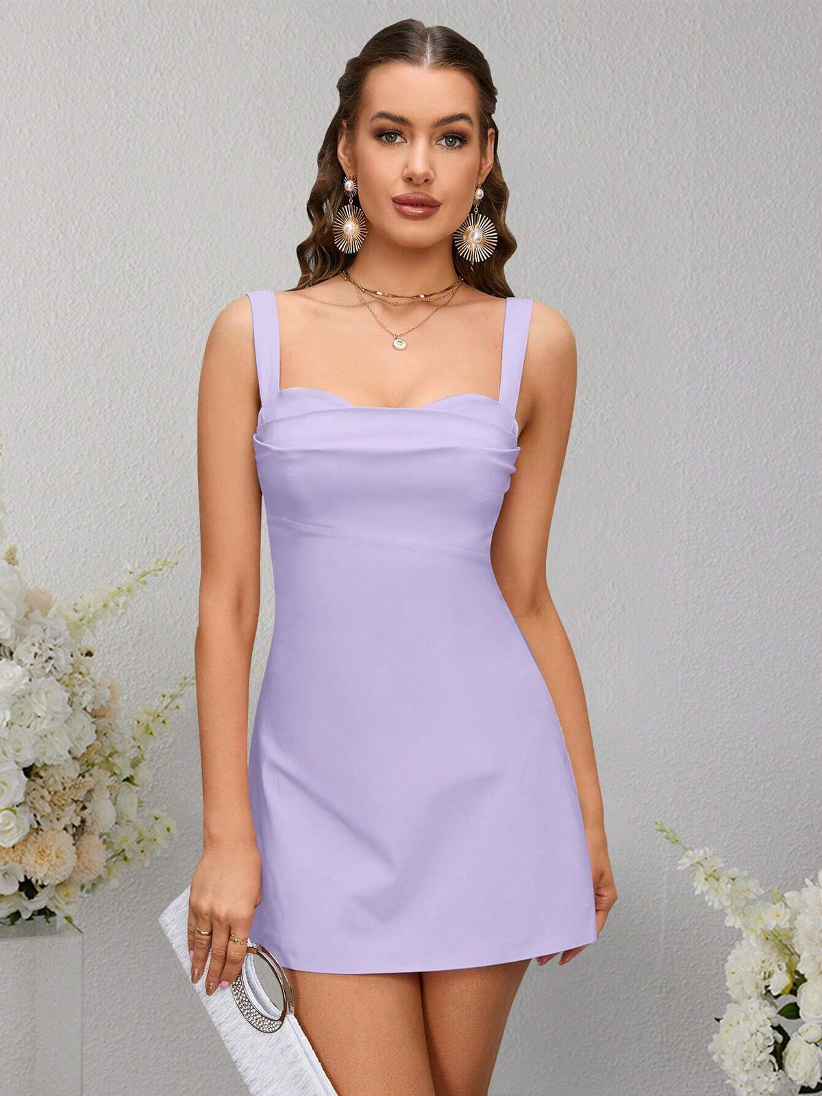 PARTHEA Crisscross Backless Bodycon Dress
