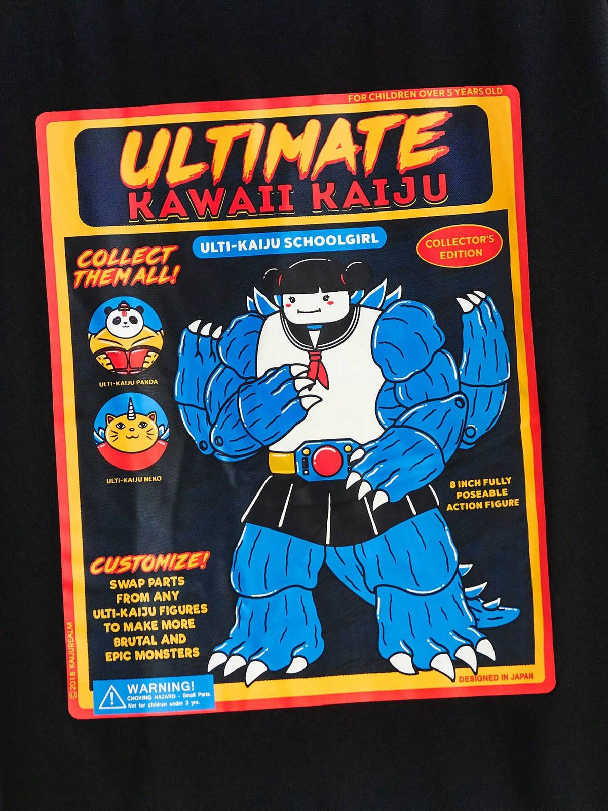 PIGBOOM Summer Leisure Fun Print Cute Cartoon Dinosaur Girl Printed T-Shirt