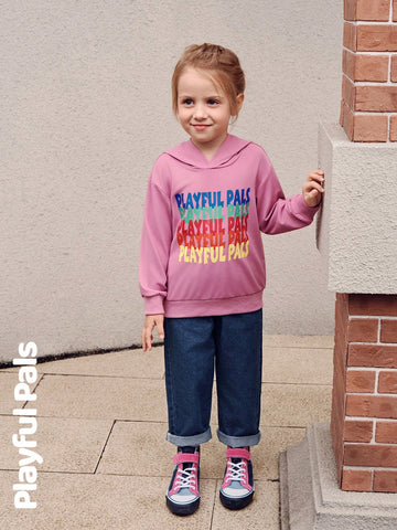 Playful Pals 1 Pc Young Girls Jeans Heart Pocket Basic Casual Cute/Vintage/Casual/Outing Fall/Winter/Spring Suitable For School And Outdoor Play