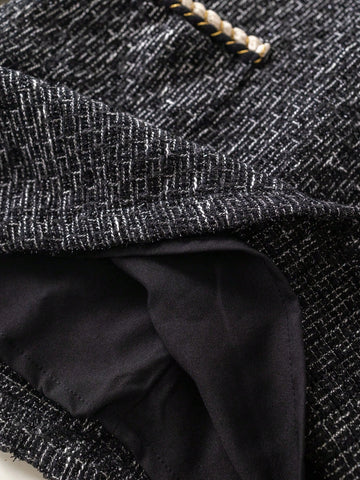 PrepCrw Elegant Young Girl Ruffle Collar Long Sleeve Versatile Dress