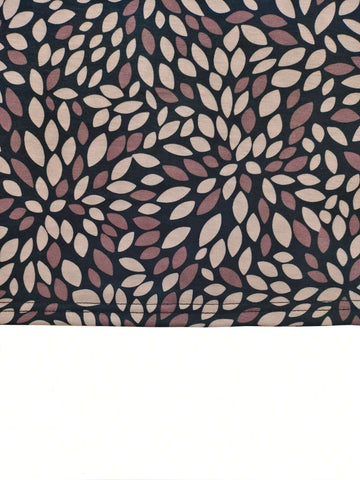 Printed Strapless Dress