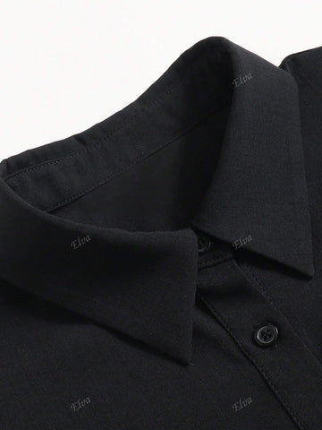 Women's French Style Solid Color Long Sleeve Casual Loose Blouse