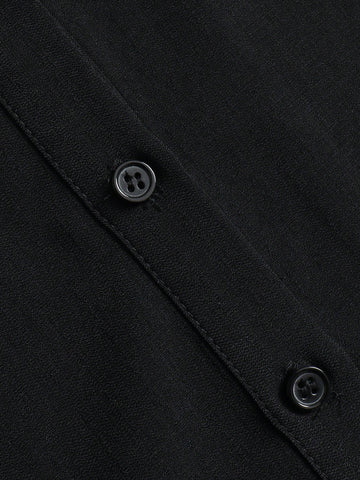 Women's French Style Solid Color Long Sleeve Casual Loose Blouse