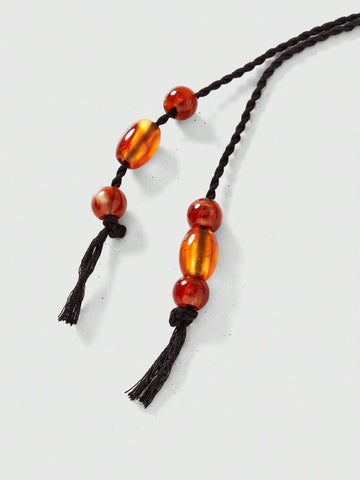 ROMWE Goth Gothic Beach Vacation Snake & Plant Allover Print Loose Shorts