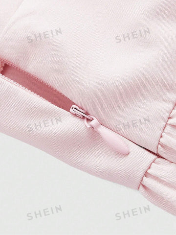 ROMWE Kawaii Women's Multi-Layer Ruffle Hem Skorts