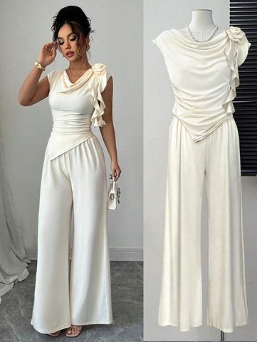 NewRafferiza Women Two Pieces Outfits For Daily Wear