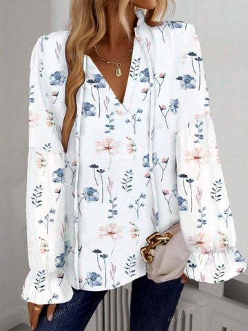 Regular Women Floral Print Blouse