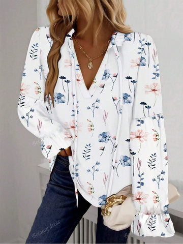 Regular Women Floral Print Blouse