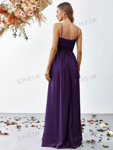 Ruched Front Cami Dress