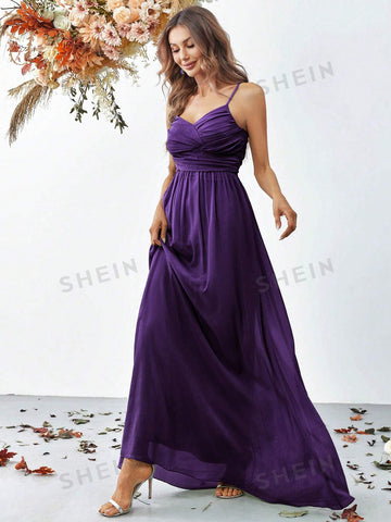 Ruched Front Cami Dress