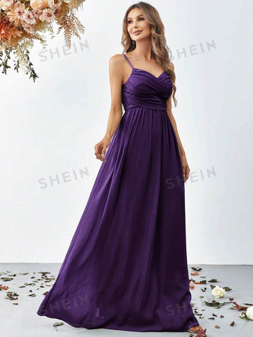 Ruched Front Cami Dress