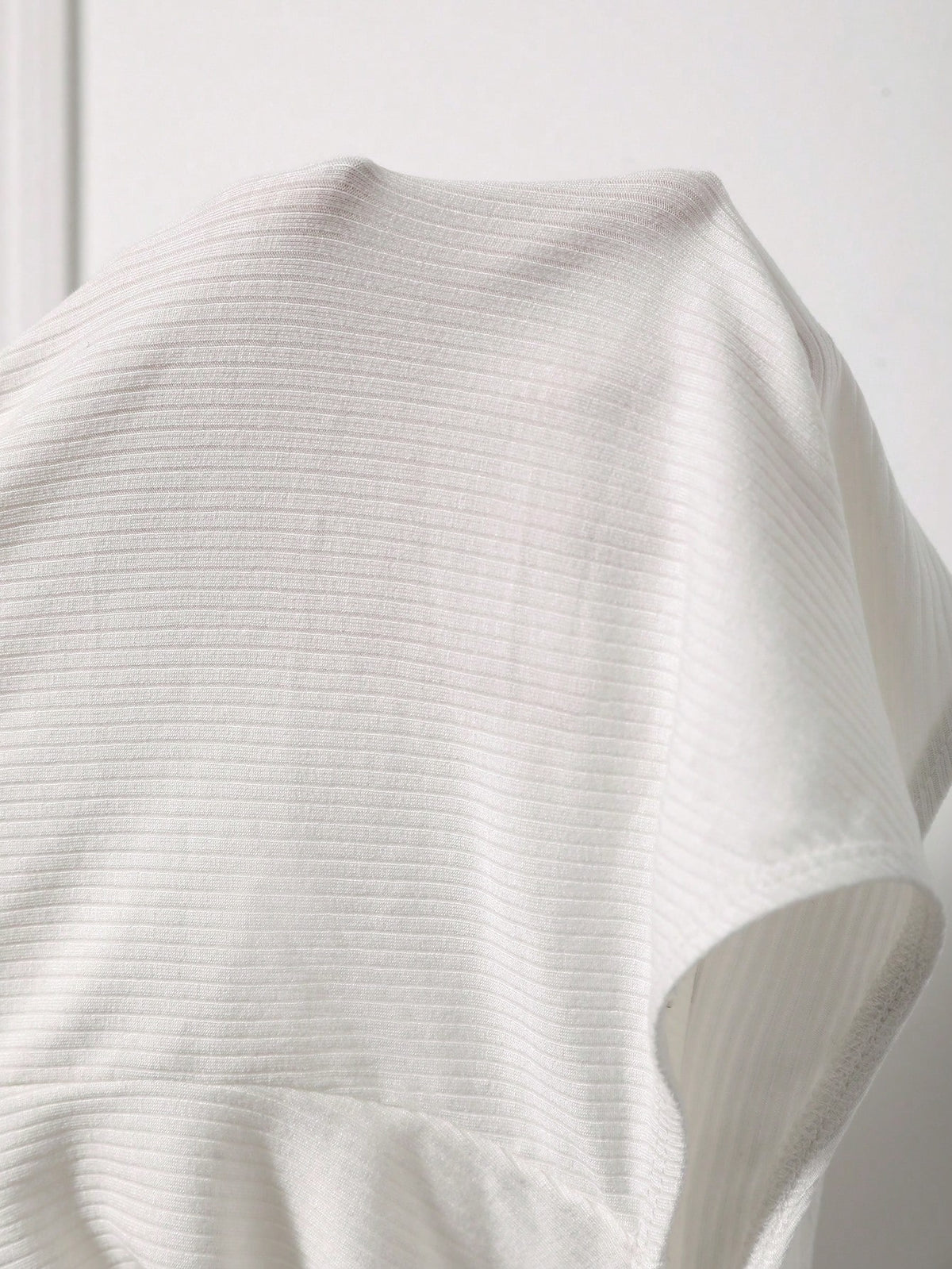 Asymmetrical Neck Cut Out Bodysuit