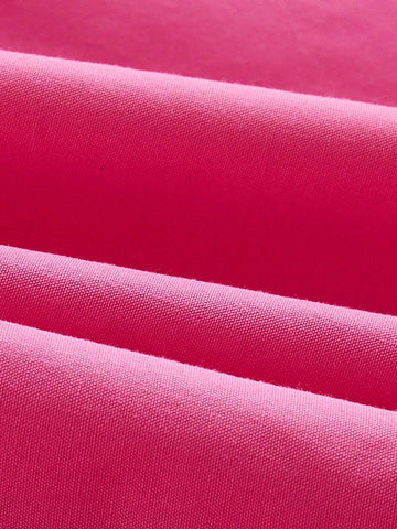 Quirky Fun Dopamine Pink Ruffle Valentines Clothes Pink Summer Skirt