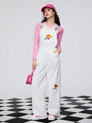 Women's Summer White Jump Suit