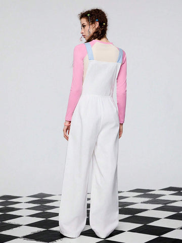 Women's Summer White Jump Suit