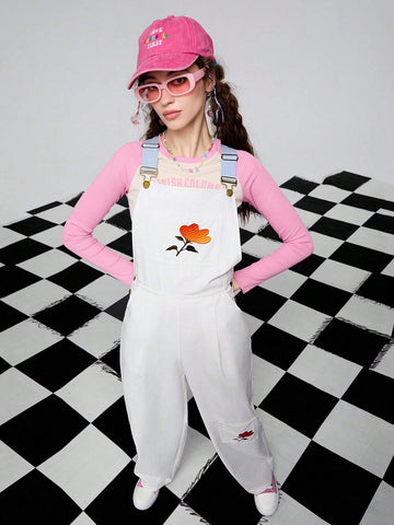 Women's Summer White Jump Suit