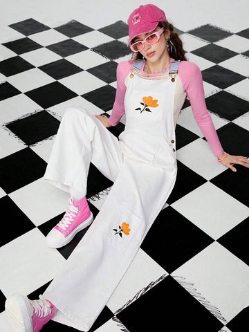 Women's Summer White Jump Suit