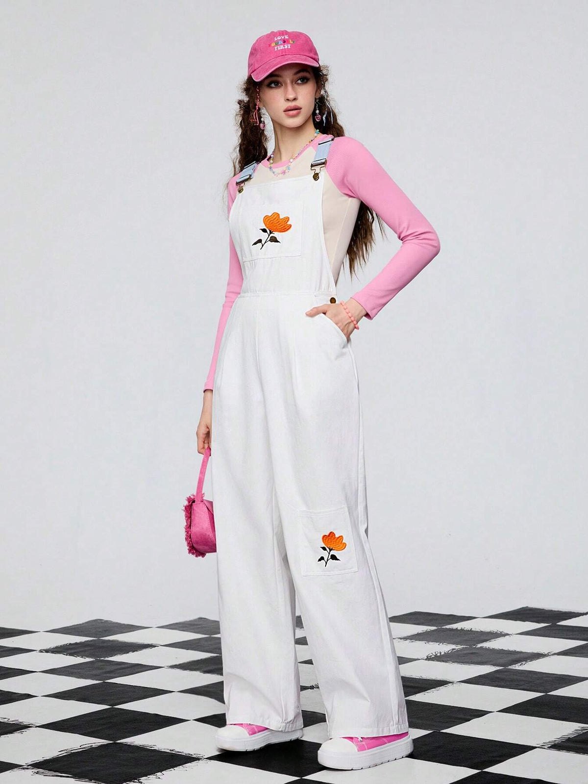 Women's Summer White Jump Suit