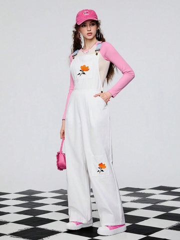 Women's Summer White Jump Suit