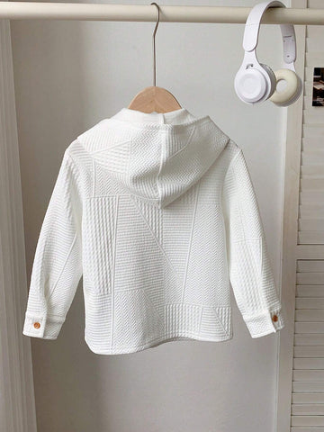 1pc Young Boys Casual Hoodie Shirt, Comfortable, Fashionable, Versatile, Soft & Breathable Fabric