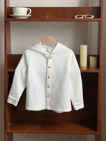 1pc Young Boys Casual Hoodie Shirt, Comfortable, Fashionable, Versatile, Soft & Breathable Fabric