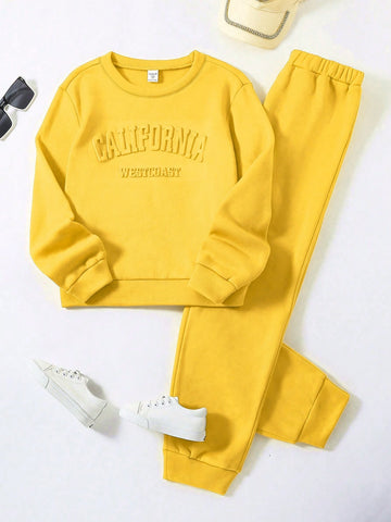 2pcs Set Lovely Girl Casual School Style