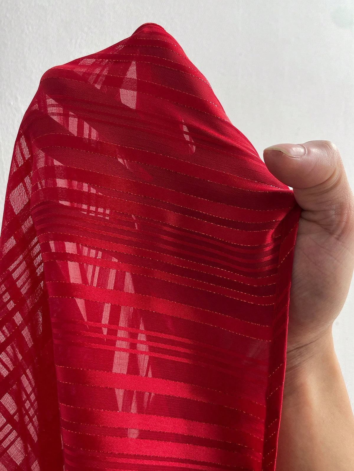 Women Shiny Chiffon V-Neck Ruched Waist Long Sleeve Mini Dress