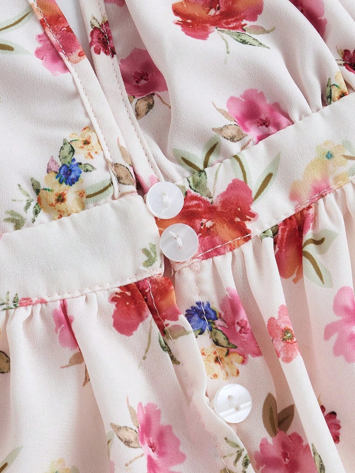 Aloruh Elegant Printed V-Neck Sleeveless A-Line Tank Top With Halter