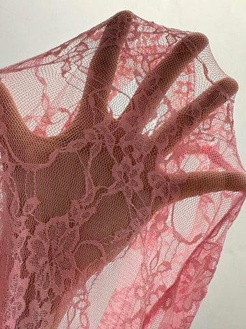 Contrast Lace Halter Formal Dress For Summer