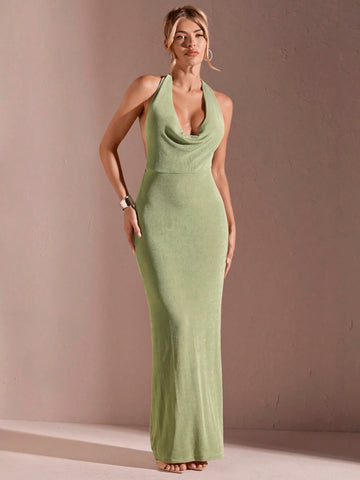 Ladies' Plain & Simple Daily Backless Dress