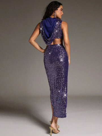 BAE Women'S Greta High-Slit Skirt