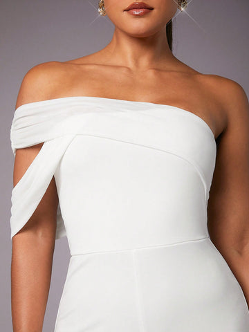 Women'S Wide-Leg Jumpsuit, Summer Outfits, White