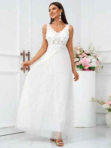 Women's Formal Evening Ball Gown (Heavy Style)