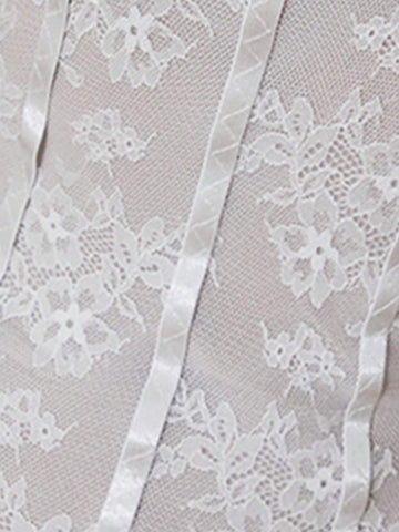 Women's Halterneck Lace Romper With Hollow-Out Details And Sexy Vibe