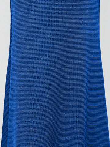 Women's Solid Color Halter Neck Flare Jumpsuit