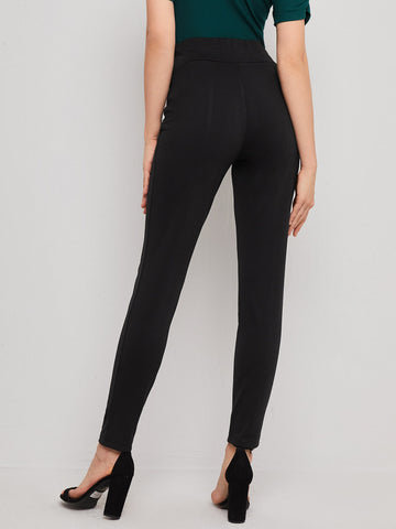 BIZwear Chain Detail Pants Workwear
