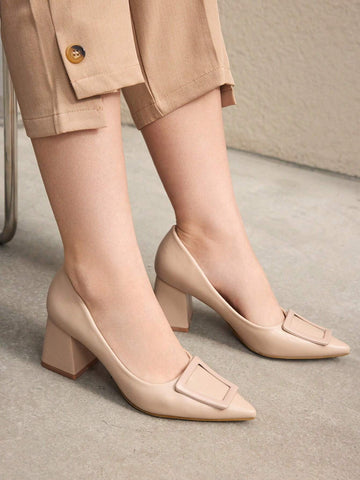 Ladies' Fashion High Heel Single Shoes Vacation Shoes Summer Sale