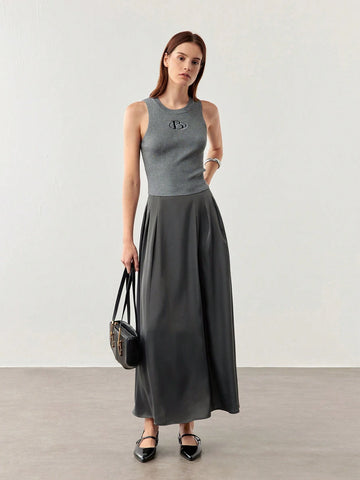 BIZwear Women's Commuter Ruched Skirt